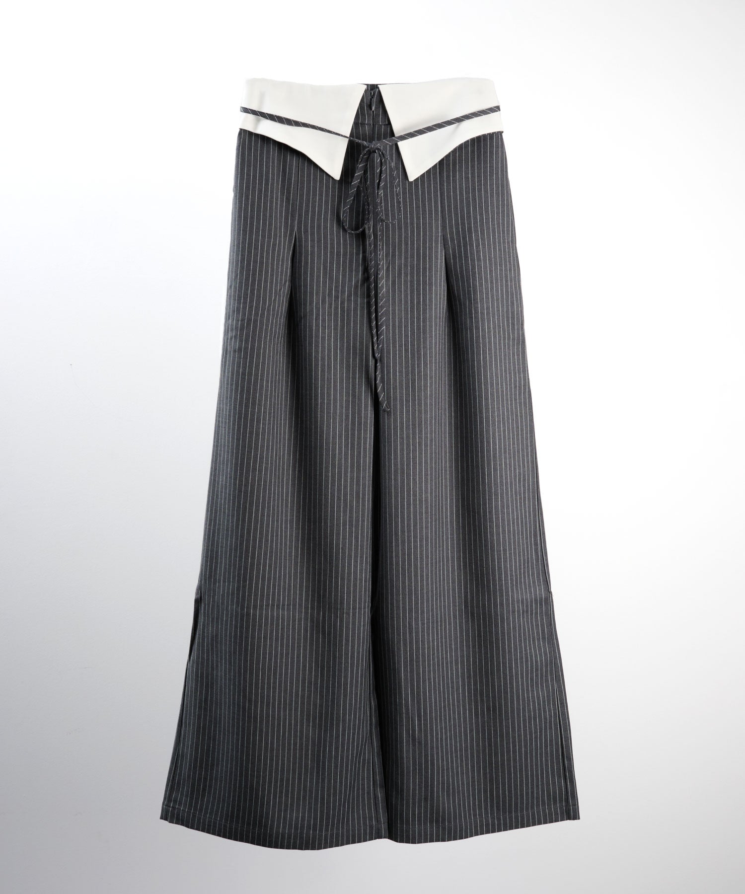 ウエスト折り返しストライプパンツ – NOTRE émor