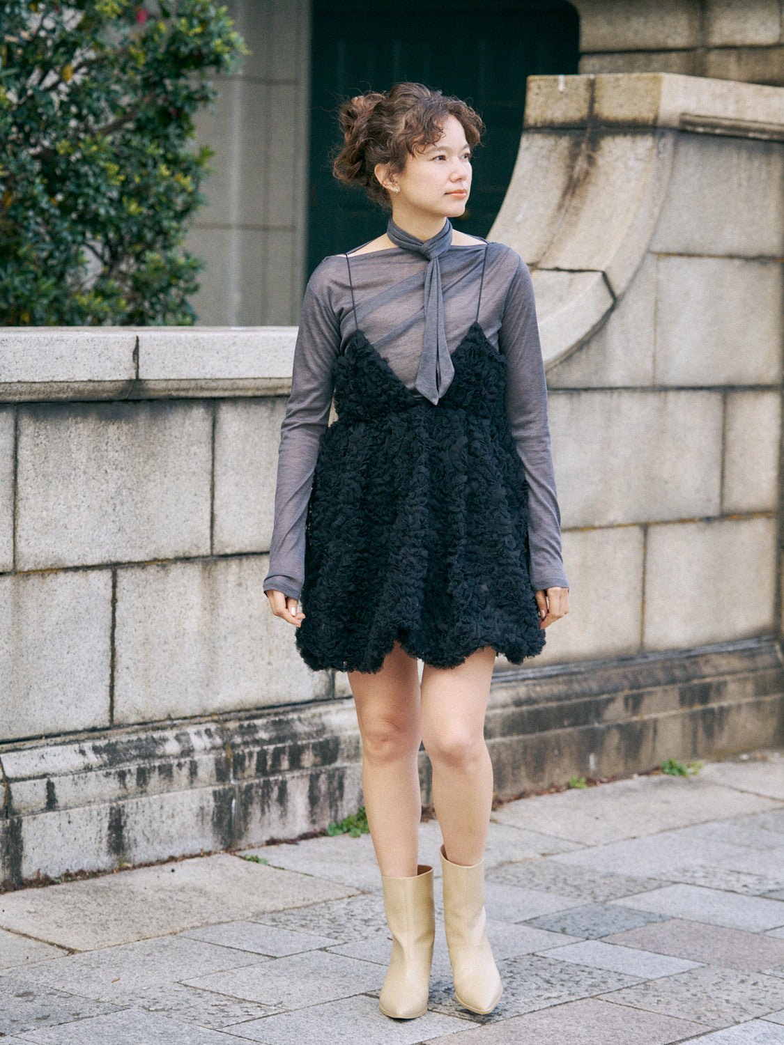 予約商品】tulle mini dress – NOTRE émor
