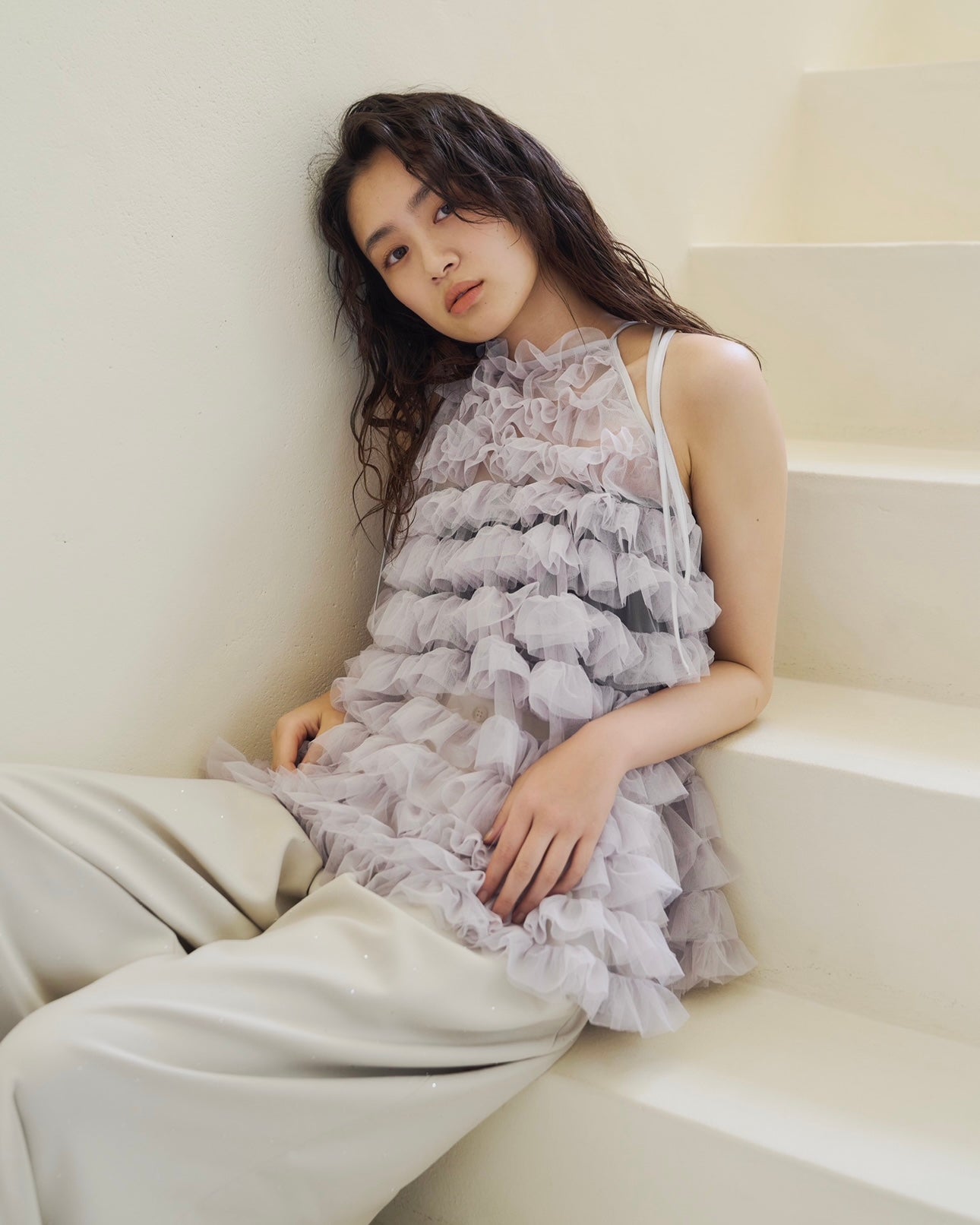 トップス NOTRE emor tulle mousse tops IMG_4971_2048x.jpg?v=1750397349