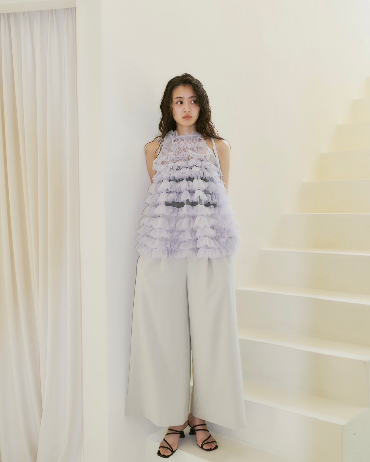 トップス NOTRE emor tulle mousse tops IMG_4971_2048x.jpg?v=1750397349