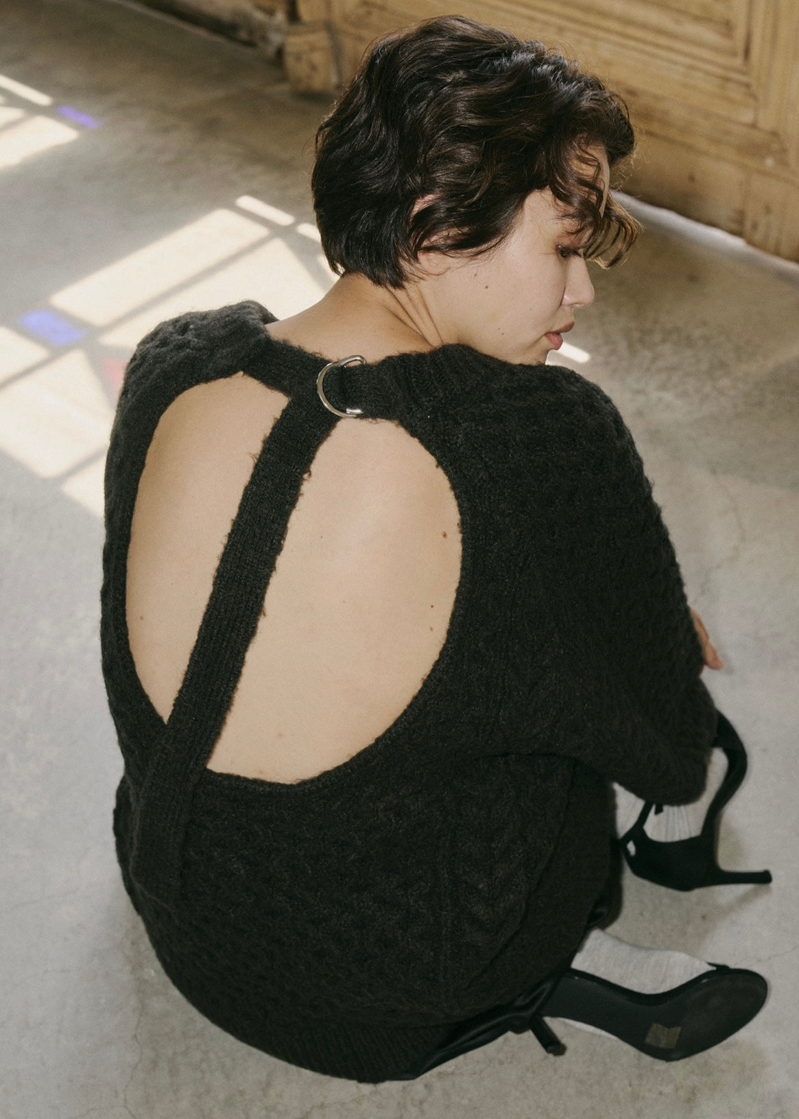 back hole Volume Knit【12月上旬～配送】 – NOTRE émor